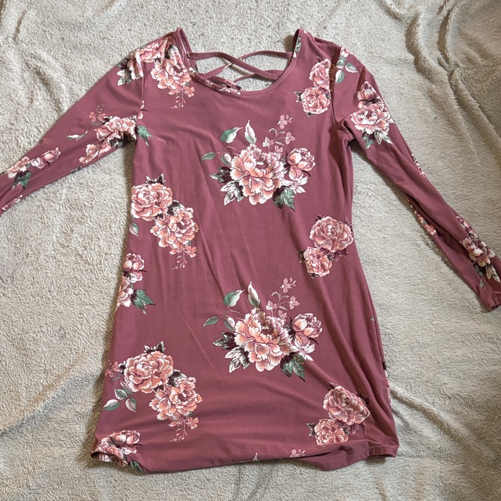 No Boundaries Pink Dress